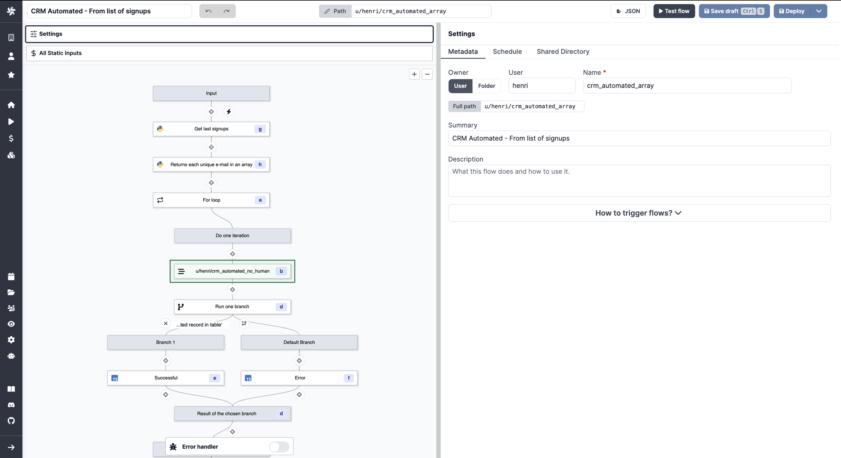 Inner flows Inner flows